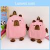 Capybara Cartoon Backpack Kindergarten Lightweight Travel Bag Gift Children