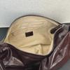 French Designer Croissant-Shaped Genuine Leather Messenger Bag for Women