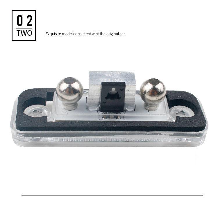 2Pcs For Mercedes Benz W203 W211 C219 R171 CLS SLK Car Licence Plate Light Rear Signal Lamp Illumination Automotive Accessories