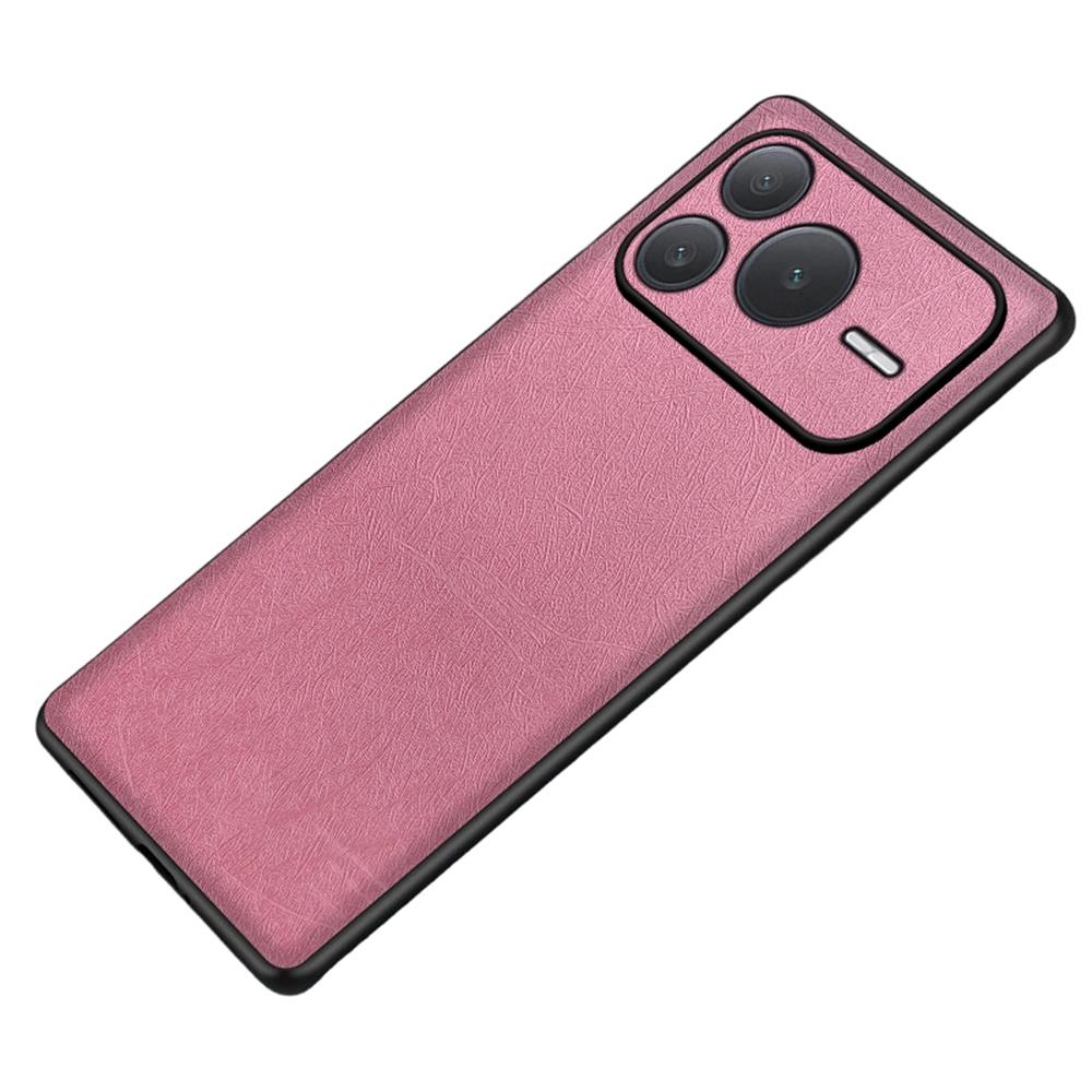 For Honor Power2 5G Case Silk-Textured PU Leather Coated PC TPU Protective Phone Back Cover