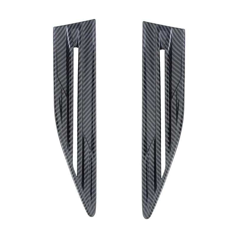 Powerful For Hyundai Sonata DN8 2024 Carbon Fiber Car Side Air Vent Fender Cover Trim Decoration Accessories