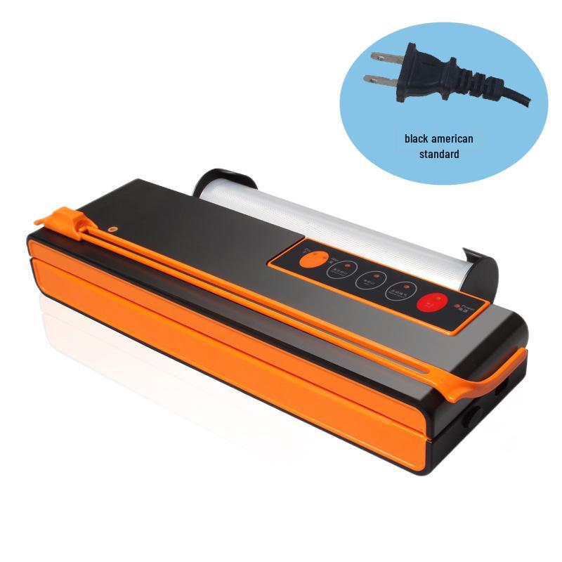 Commercial Vacuum Sealer for Food: Dual-Use Machine with Textured Bags for Dry & Wet Sealing