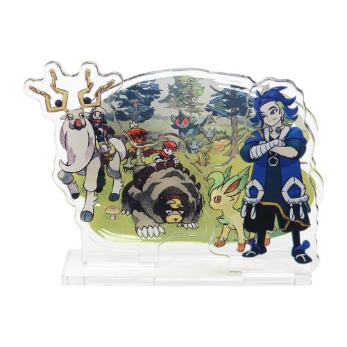 [Pokemon] Pokemon Center HISUI DAYS Hisui Akari & Leafeon Acrylic Stand