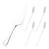 Stainless Steel Cake Spatula With Teeth Triangular Spatula Cake Cutlery Pizza Knife Baking Tool