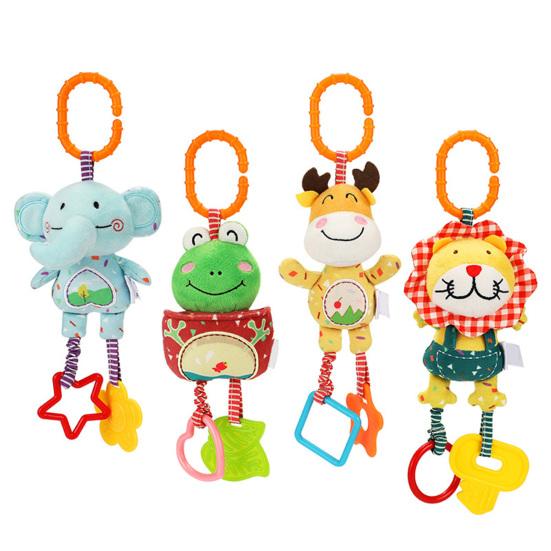 Cheap 4Pcs/Set Sensory Toys Cartoon Design Soft Plush Intersting