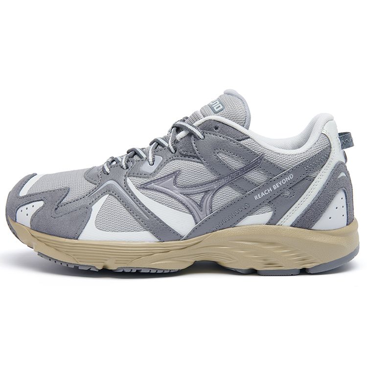 Mizuno LG 90S EC Durable Non-Slip Low-Top Running Shoes Unisex Sneaker Gray D1GH212514