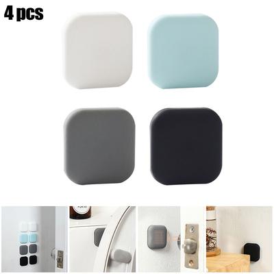 Silicone Supply Wall Protector Rubber Stop for Door Handle No Perforation
