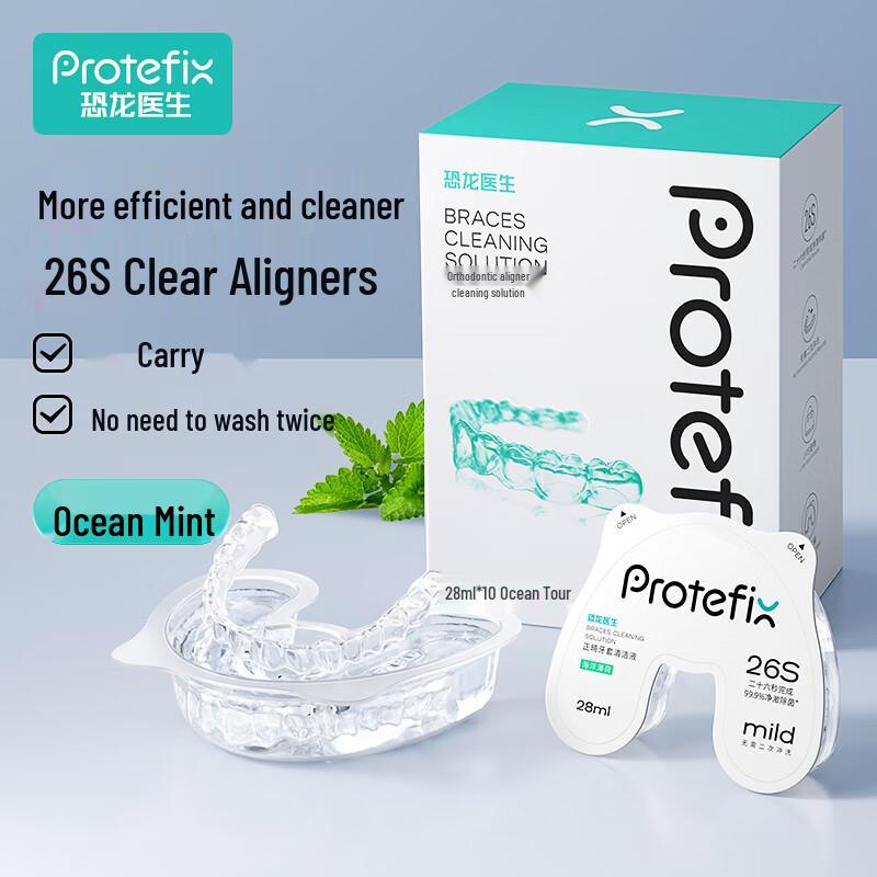 PROTEFIX Aligner & Denture Cleaning Tablets