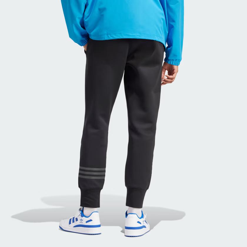 Adidas Originals Street Neuclassics Cuffed Knit Joggers Men Bottoms Black IS2812