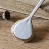 Flower Collection Series Spoon Coarse Pottery Spoon Household Spoon Retro Style Afternoon Tea Stirring Spoon Light Luxury Retro