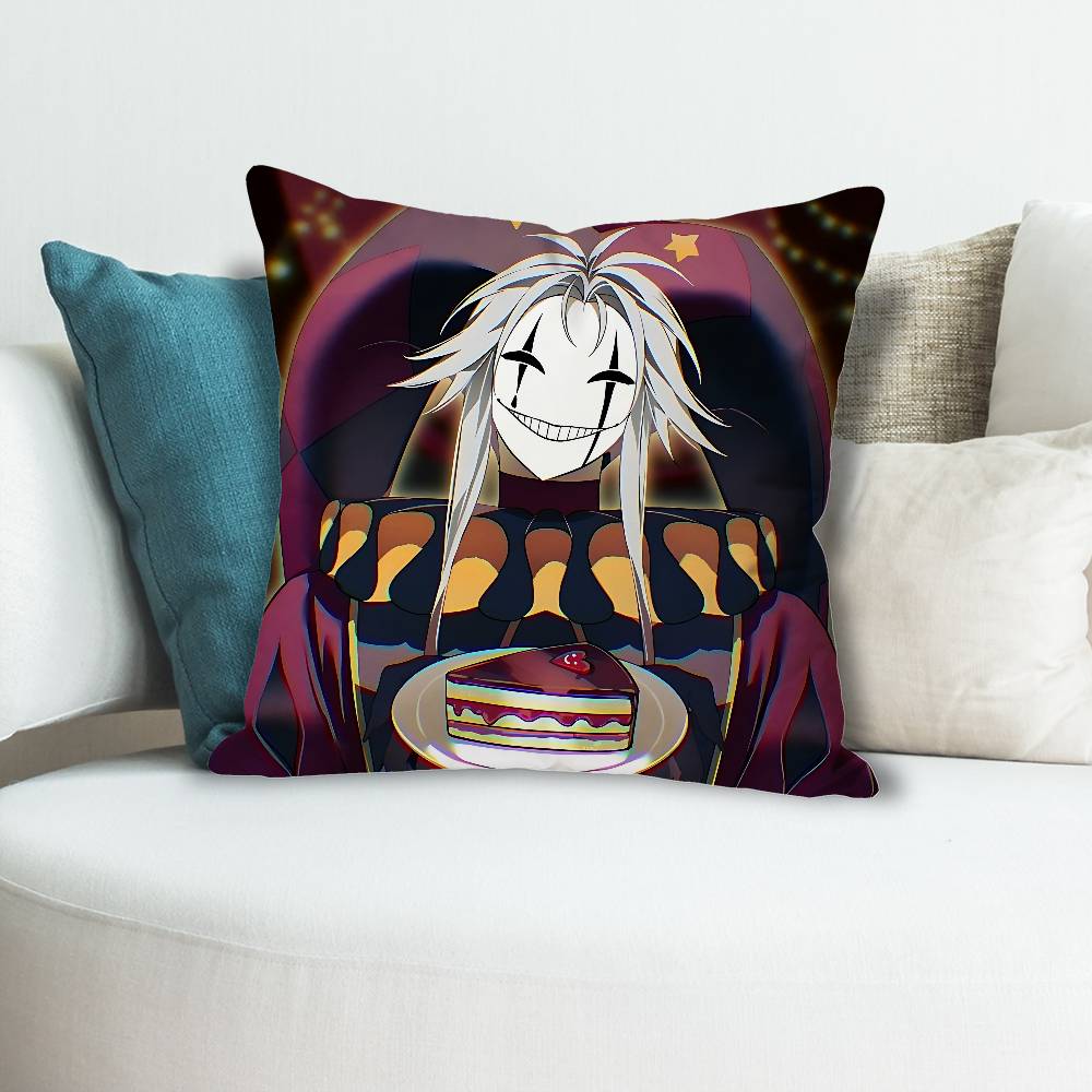 The FFreak CCircussS Anime Celebrity Merchandise AllMatch Printed Pillow Case Sofa Car Office Room Decoration Protector