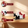 Creative Donkey-Shaped Desktop Organizer, Multi-functional Note Clip