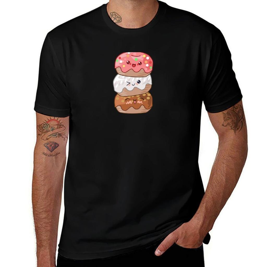 Donut Friends TShirt man t shirt luxury t shirts for man pack cotton TShirt