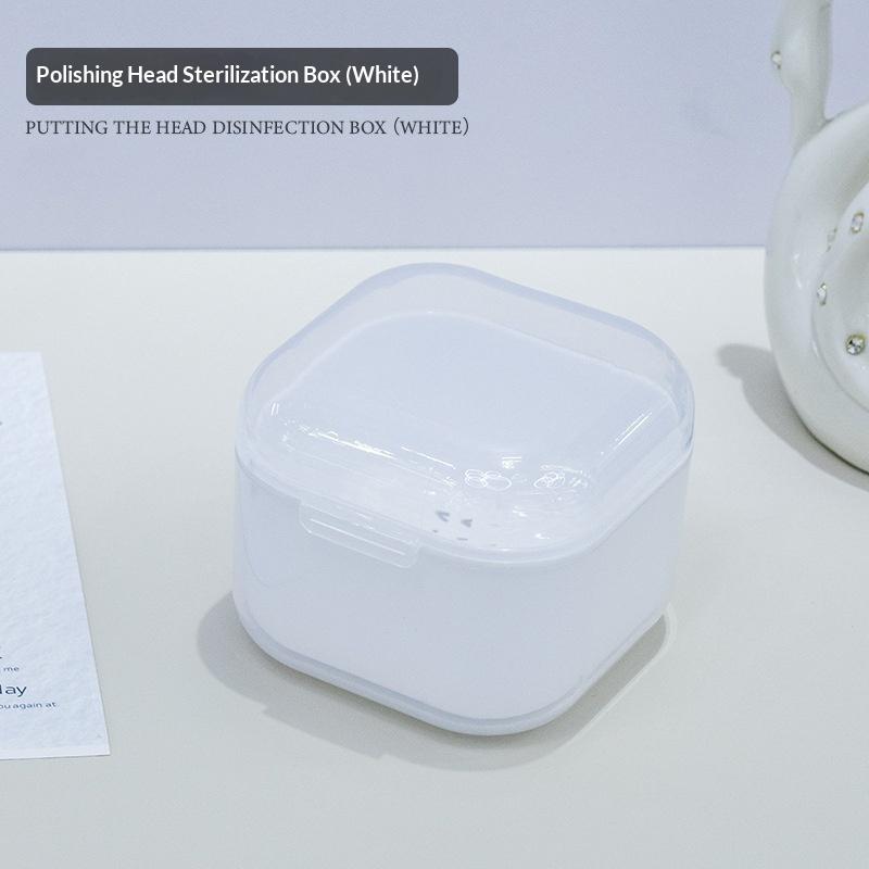 Non-Toxic Multifunctional Disinfection Box Double Layer Soaking Feature for Nail Art Tools Salon Manicure