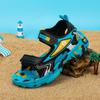 Girls' summer new lightweight soft-soled sandals for boys and girls, suitable for primary school students and older children, beach shoes and sandals