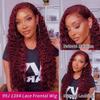 Before the New Product, Lace Long Curly Hair, Hot-selling In Africa, Burgundy Small Curl Lace Long Curly Hair, In Stock.