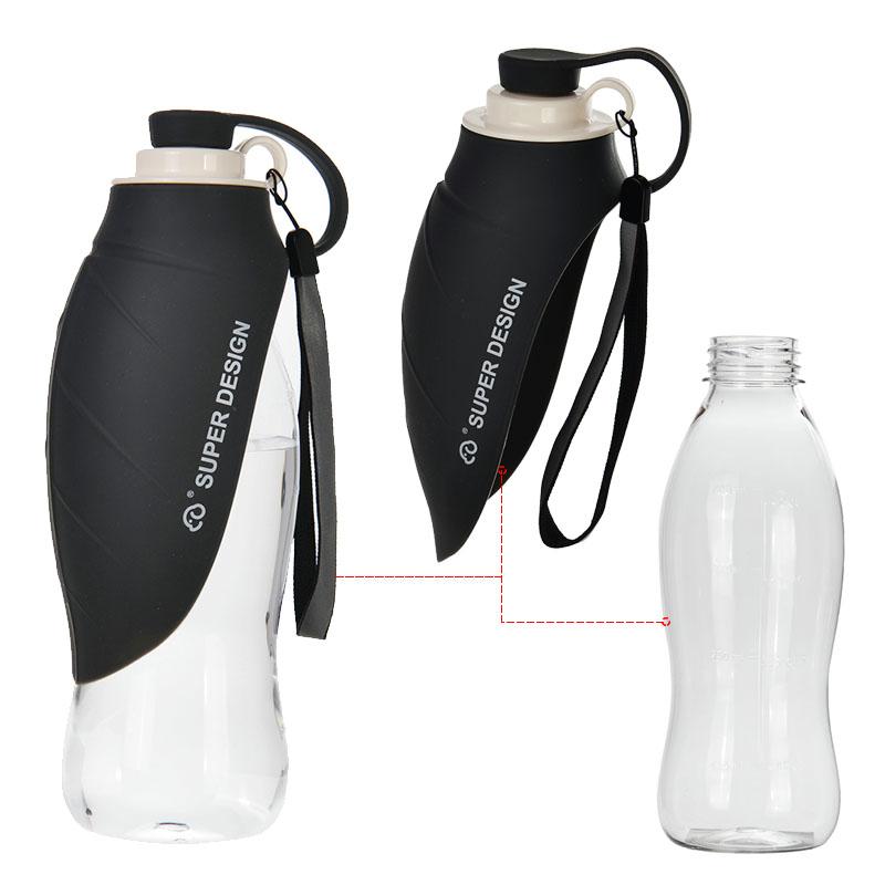 Sticlă de Apă Portabilă pentru Câini Silicon Etanș Pui Pisici Distribuitor Apă Bol de Băut pentru Plimbări pentru Câini Mici Mari Articole pentru Animale de Companie