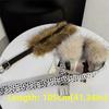 Faux Fur PU Leather Belt Leopard Y2K Waist Belt Sexy Vintage Waistband  Waist Accessory