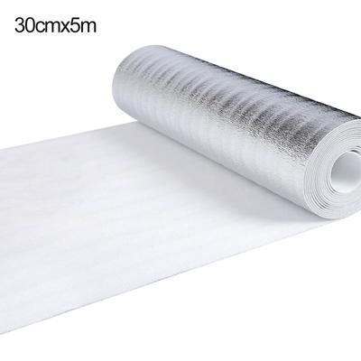 10m X 0,5m X 3mm Folia odblaskowa Folia aluminiowa Folia izolacyjna do dekoracji domu