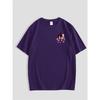 Street Fashion Geisha Mask Summer T-Shirt for Men And Women