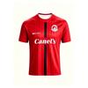 Men Custom Soccer Jersey Short Sleeve Team Uniform Letter Printed Sportswear Quick Dry Outdoor Football Shirt Training Top