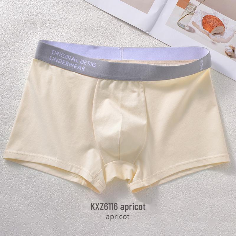 

Чоловічі бавовняні труси-боксери Milan 2024 із середньою талією – зручні, однотонні, дихаючі 4XL абрикосовий