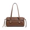 New Spring and Summer Vegetable Tanned Cowhide Underarm Bag High End Portable Pillow Women's Bag Popular Versatile One Shoulder Bag Bag