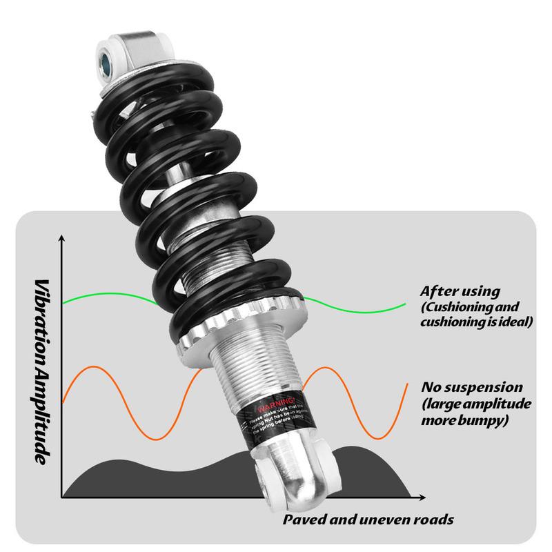 Amortiguador de Resorte 150mm 160mm 155mm Exa Form Mtb Suspensión Trasera de Muelle Amortiguador de Compresión Para Patinete Bicicleta Eléctrica de Montaña