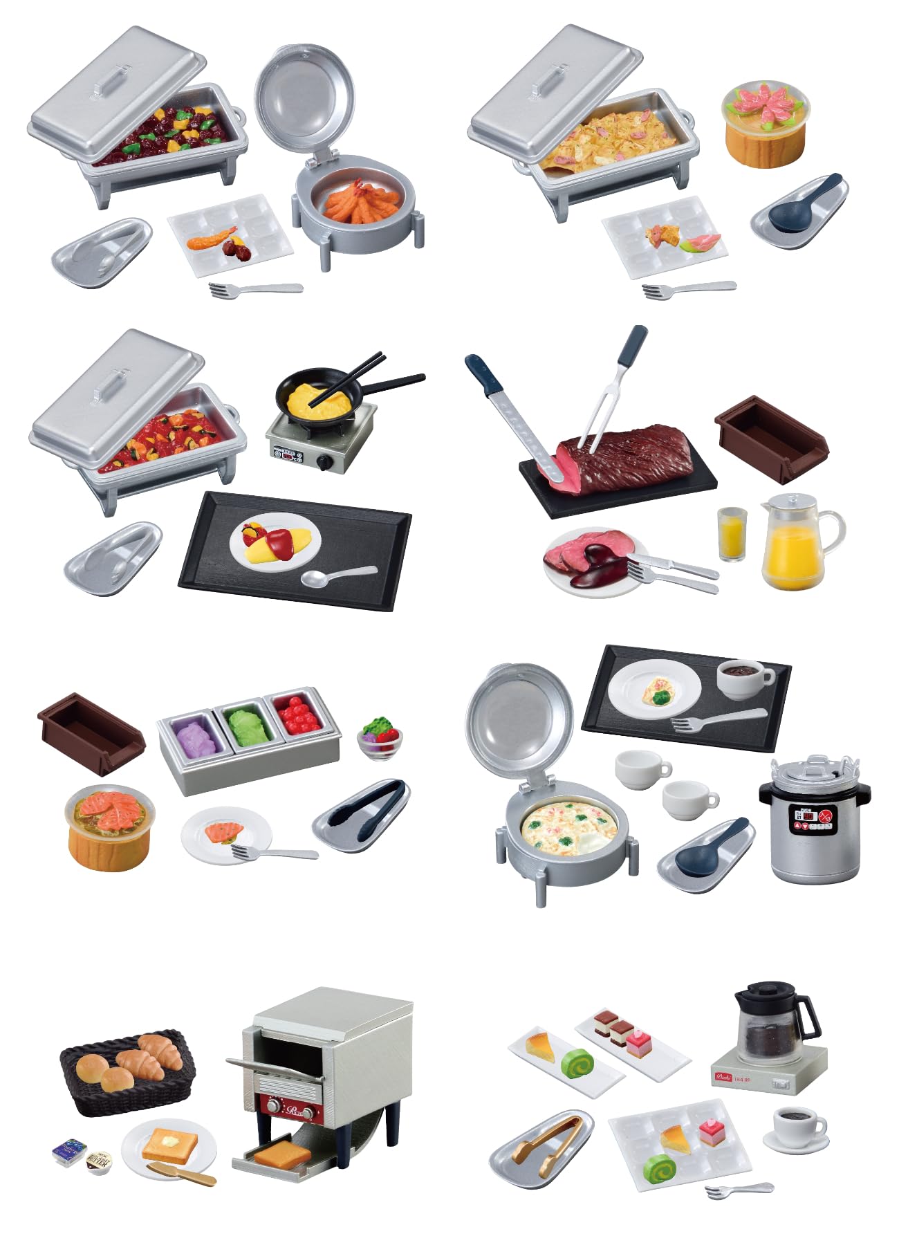 A luxurious mini-hotel buffet!