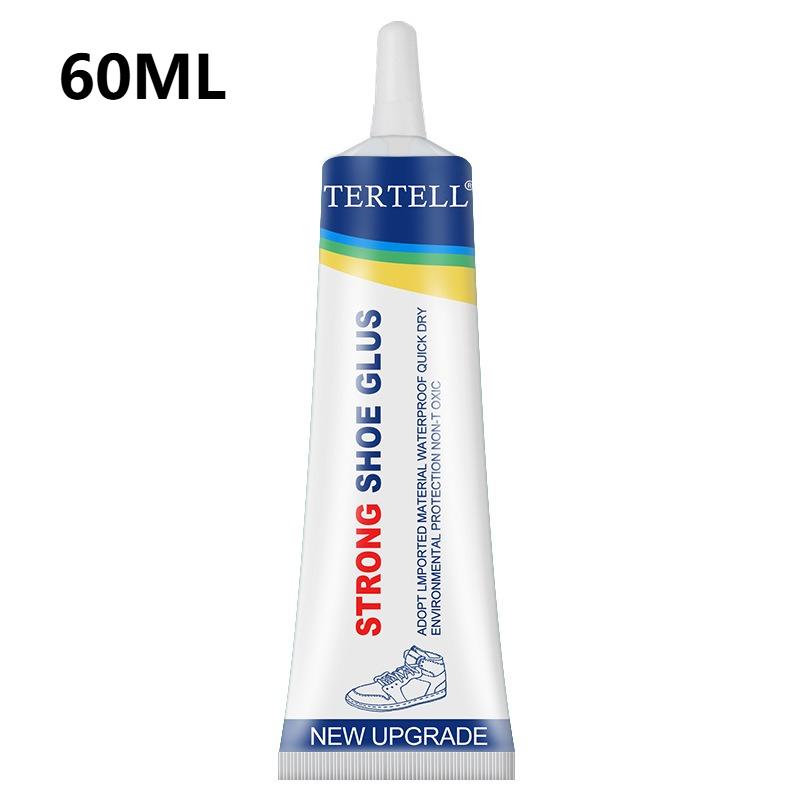 60 ml Schuhkleber Reparaturkleber Stark Wasserdicht Klar Sohlenkleber für Sneaker Leder Gummi Leinwand DIY Reparaturkleber