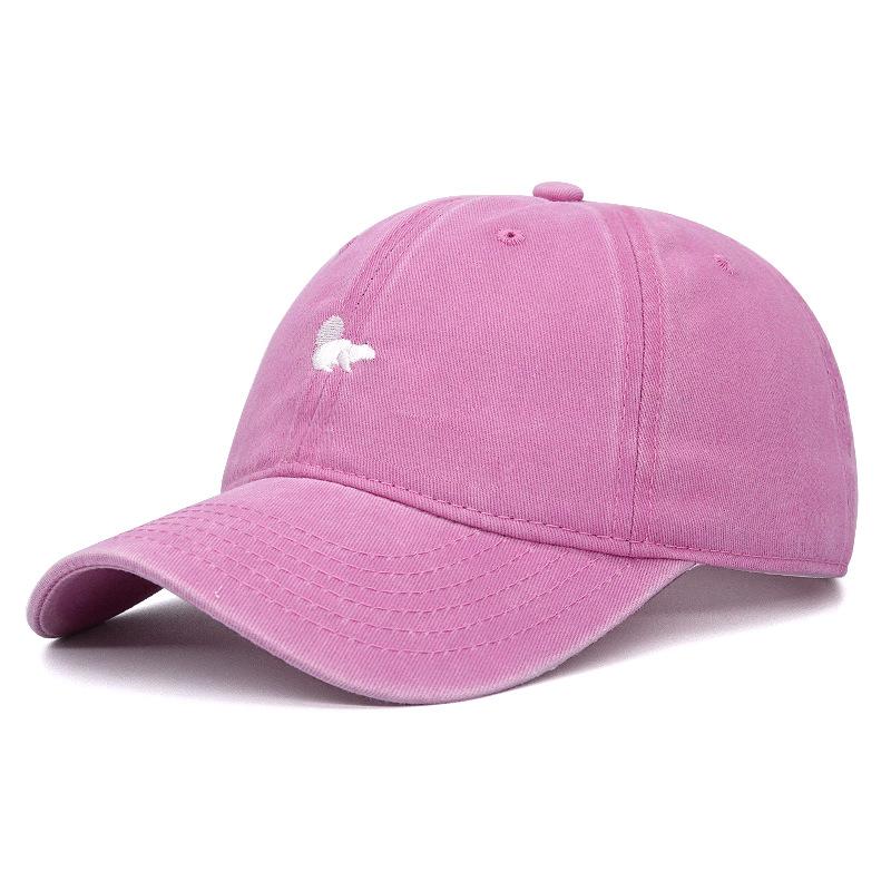 New Squirrel Embroider Baseball Caps WoUnisex Unisex Washed Cotton Sun Gorras Hip Hop Summer Sunshine Outdoor Snapback Trucker Hats