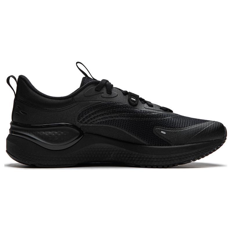 Li Ning Eazgo V2 Cushioning, Wear Resistant Low Top Running Shoes Women's Black ARSU002-6
