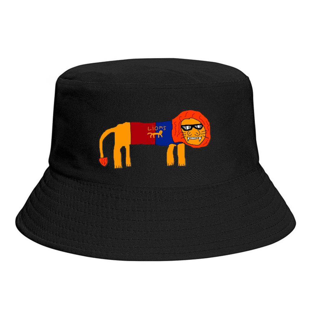 

2025 New Bribsben Lioms UnisexPersonality Bucket Hats FisherUnisex Caps Outdoor Casual Cap Sunscreen Hat