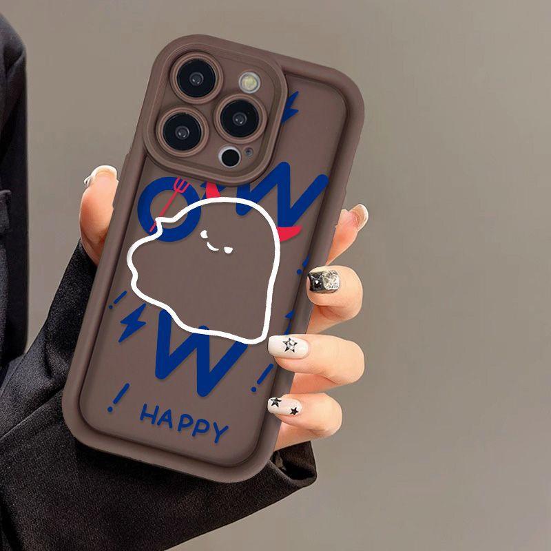 Demon Ghost for iPhone17PorMax mobile phone case 14 Apple 13 matte 12/15 advanced hair generation