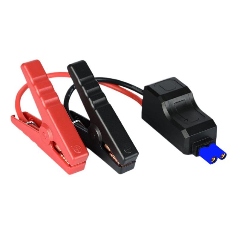 Equipped with EC5 Plug Connector Battery Clip 8-proof Smart Clip 650A High Current Ignition Clip, Emergency Jumper Starter Cable