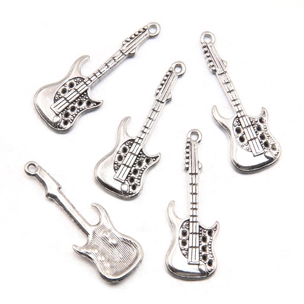 Retro Multi-Instrument Antique Silver Pendant Handmade Necklace Bracelet – Creative Accessories Boutique