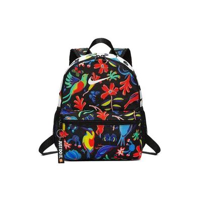 Graffiti Polyester Backpack Regular Women's Black (Unisex) Backpacks BA6071 011