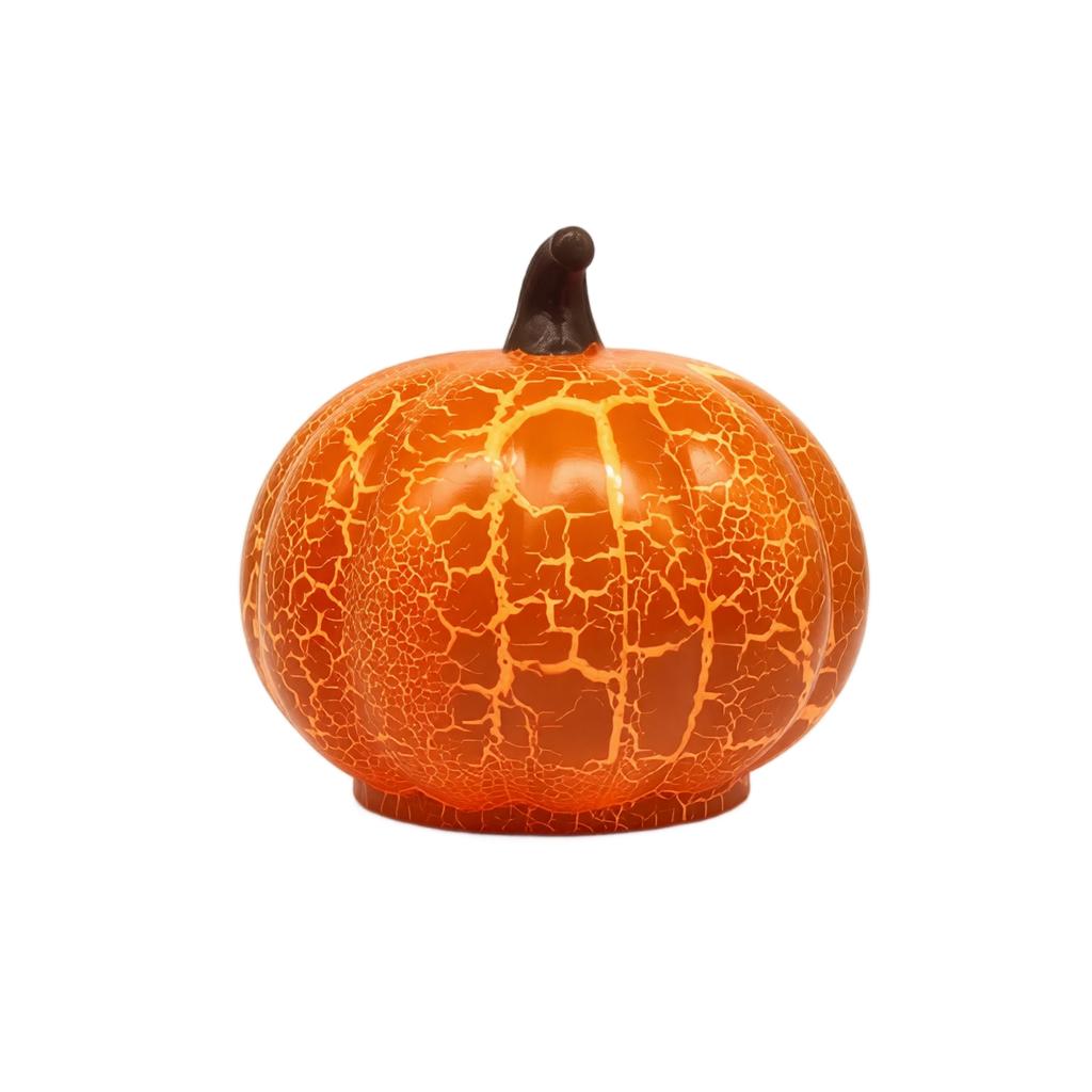 Halloween Glowing Pumpkin Lamp Decoration, Pumpkin Shaped Light for Festive Home Decor