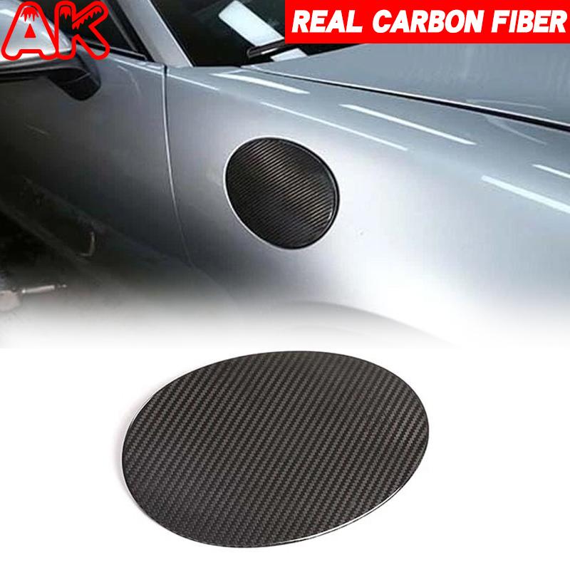 Real Carbon Fiber For Porsche 911 992 2019-2026 Car Fuel Tank Cap Cover Car Exterior Accessories 1PCS LHD/RHD