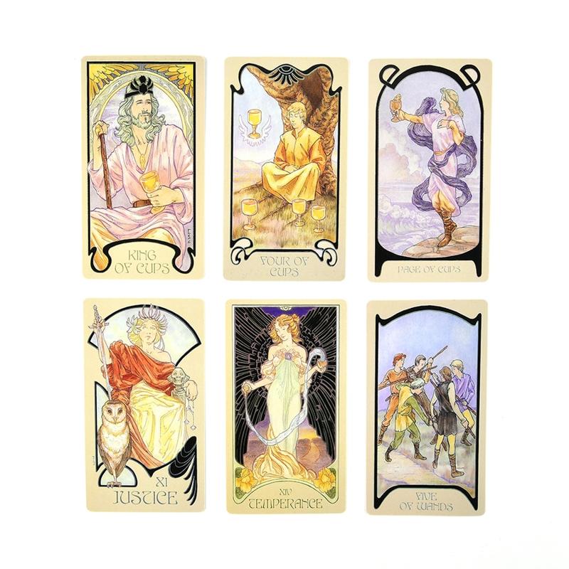 Ethereal Visions Illuminato Tarocchi Carte Deck Board Giochi da tavolo per la festa