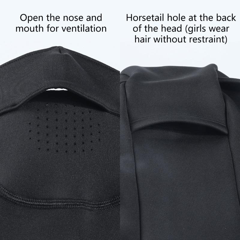 Wiatroodporna Maska na Twarz Oddychająca Osłona Twarzy Zimowy Ocieplacz na Szyję Wiatroodporny