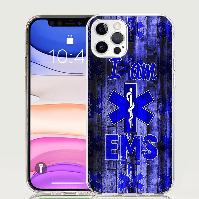 EMT EMS Medical Rescue Phone Case For iPhone 18 17 Air 16 15 Plus 11 14 Pro Max 13 Mini 12 7 8 + SE Pattern Art Customized Cover 17