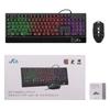 Rii Gaming Keyboard and Mouse USB RGB 109 Japanese Wrist Rest with and Gaming 19 Compatible with and Other RK400 Set, Wired, Backlight, Keys, Layout,