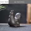Creative Purple Sand 12 Zodiac Animal Decoration Chinese Handmade Tea Pet Lovely Feng Shui Tea Accessories Desktop Ornaments