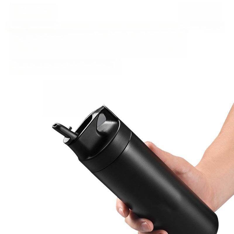 550ml Suction Nozzle Japanese Element Cup 304 Stainless Steel Vacuum Insulated Bottle Portable Straw Coffee Cup
