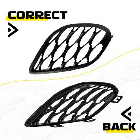 For Dodge Charger - Scat Pack 392 Widebody 2Pcs Fog Light Covers Grille