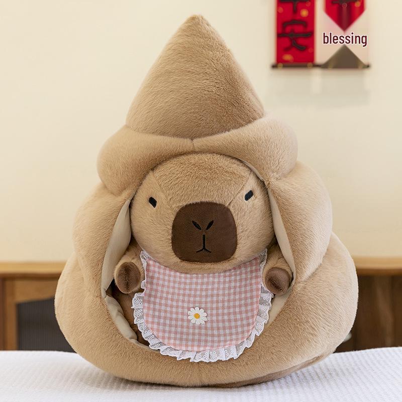 Adorable Capybara Nesting Doll Plush Toy - Detachable, Creative Rag Doll Gift for Boys and Girls