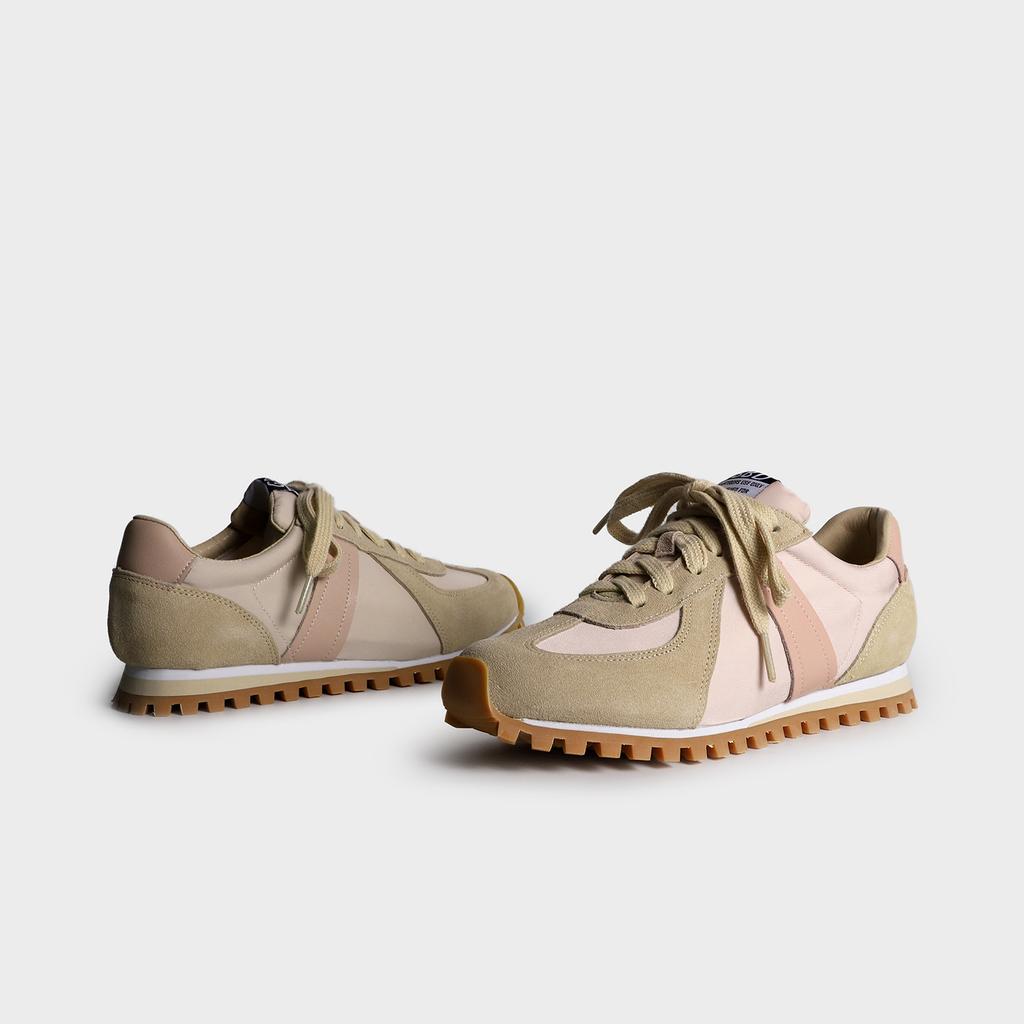 2025 autumn new models, color matching front lace-up platform versatile high-heeled sports shoes, daily casual dad shoes for women