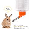 1000ml Rabbit Drinking Plastic Water Bottle Dispenser Feeder Hanging Pet Guinea Pig Squirrel Rabbit Drinking Bottle