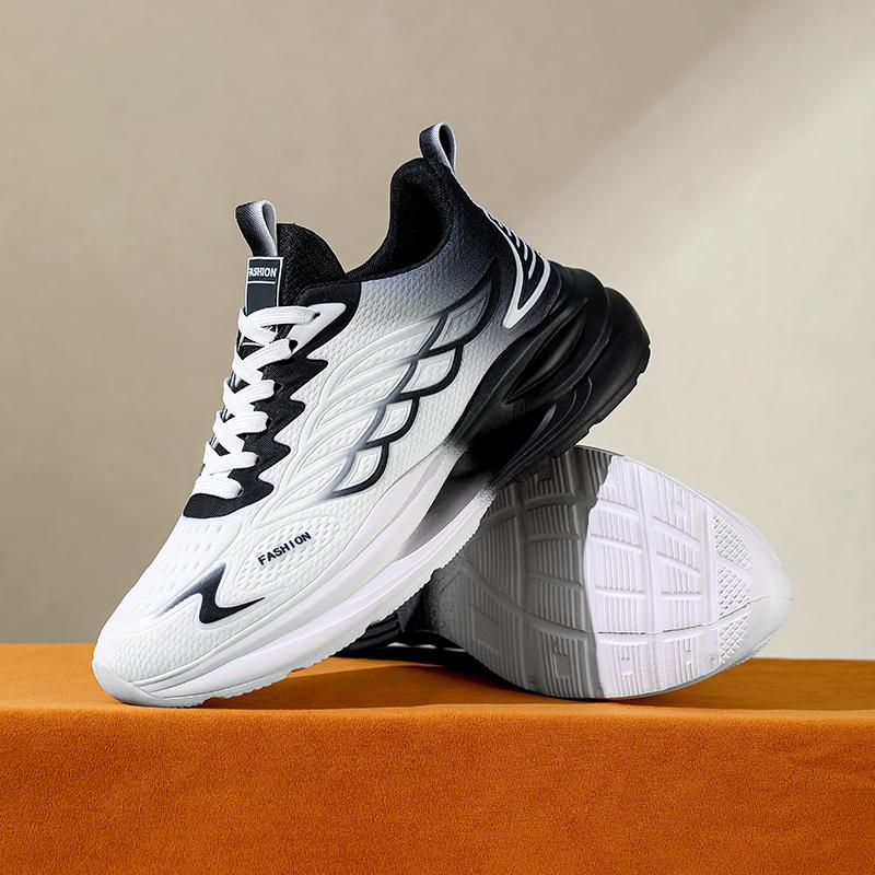 Men Shoes Running Lightweight Breathable Comfortable Mesh Sneakers Durable Summer Fashion Flat Soft Sneakers Men Shoes